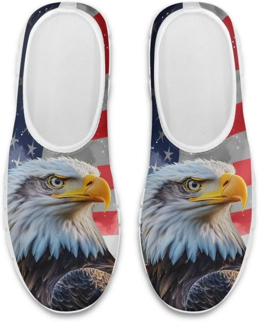 JoyLamoria Bright Blossom Walking Shoes Travel Clog Slip on Causal Loafer with Floral Print Fashion Sneakers for Men Women