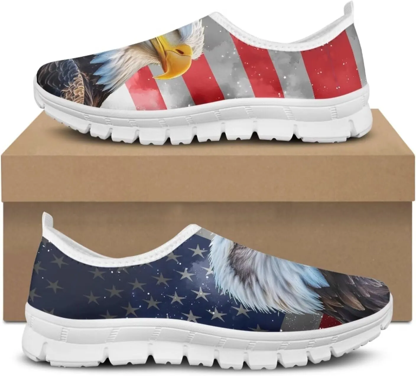 JoyLamoria Bright Blossom Walking Shoes Travel Clog Slip on Causal Loafer with Floral Print Fashion Sneakers for Men Women