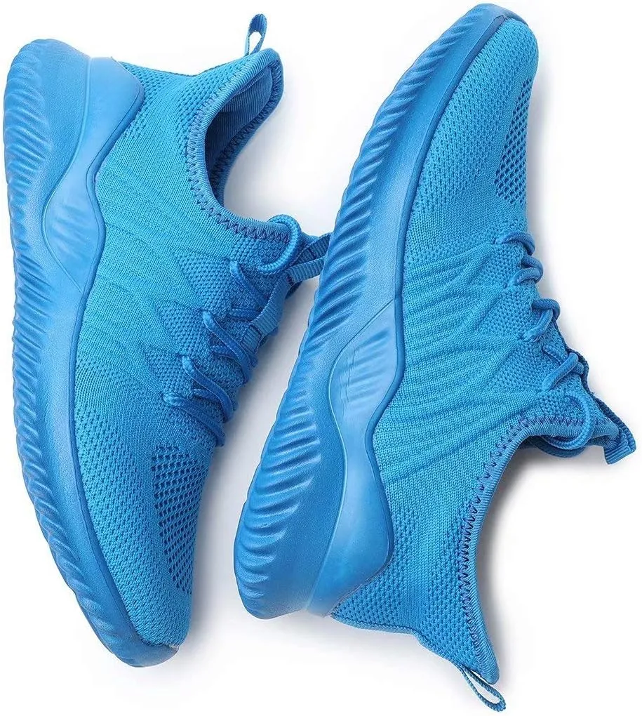 KEEZMZ Womens Ladies Walking Running Shoes Slip On Lightweight Casual Tennis Sneakers Clothes Shoes