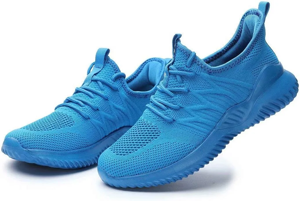 KEEZMZ Womens Ladies Walking Running Shoes Slip On Lightweight Casual Tennis Sneakers Clothes Shoes
