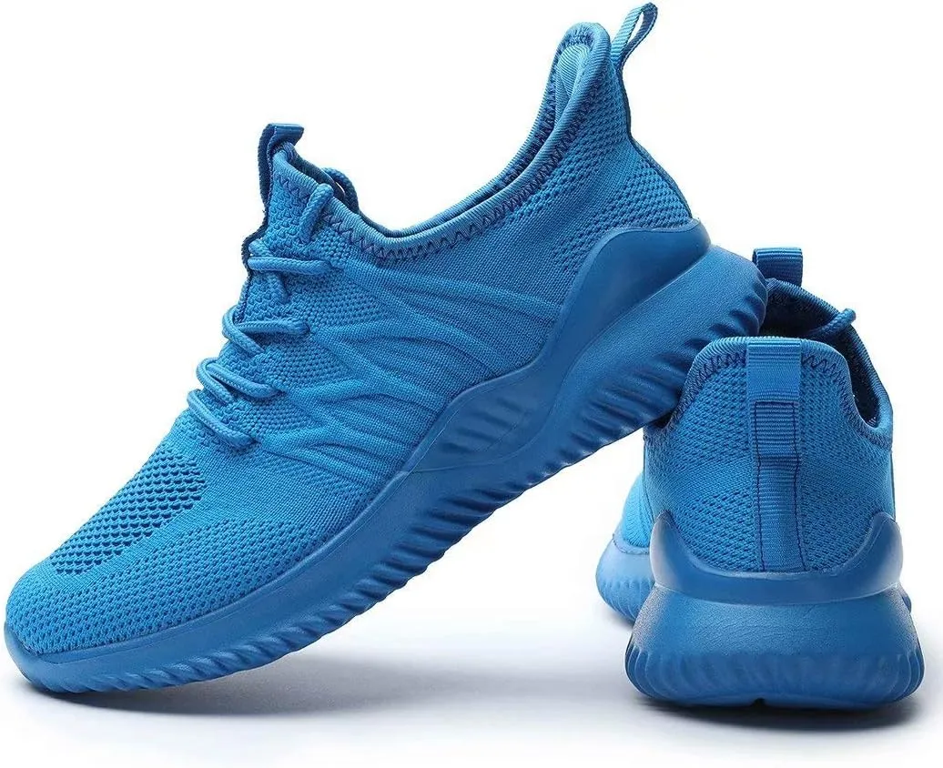 KEEZMZ Womens Ladies Walking Running Shoes Slip On Lightweight Casual Tennis Sneakers Clothes Shoes