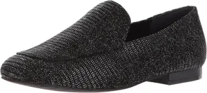 Kenneth Cole Reaction Women's Kenneth Cole New York Westley Slip on Loafer Flat, Pewter/Embossed, 6