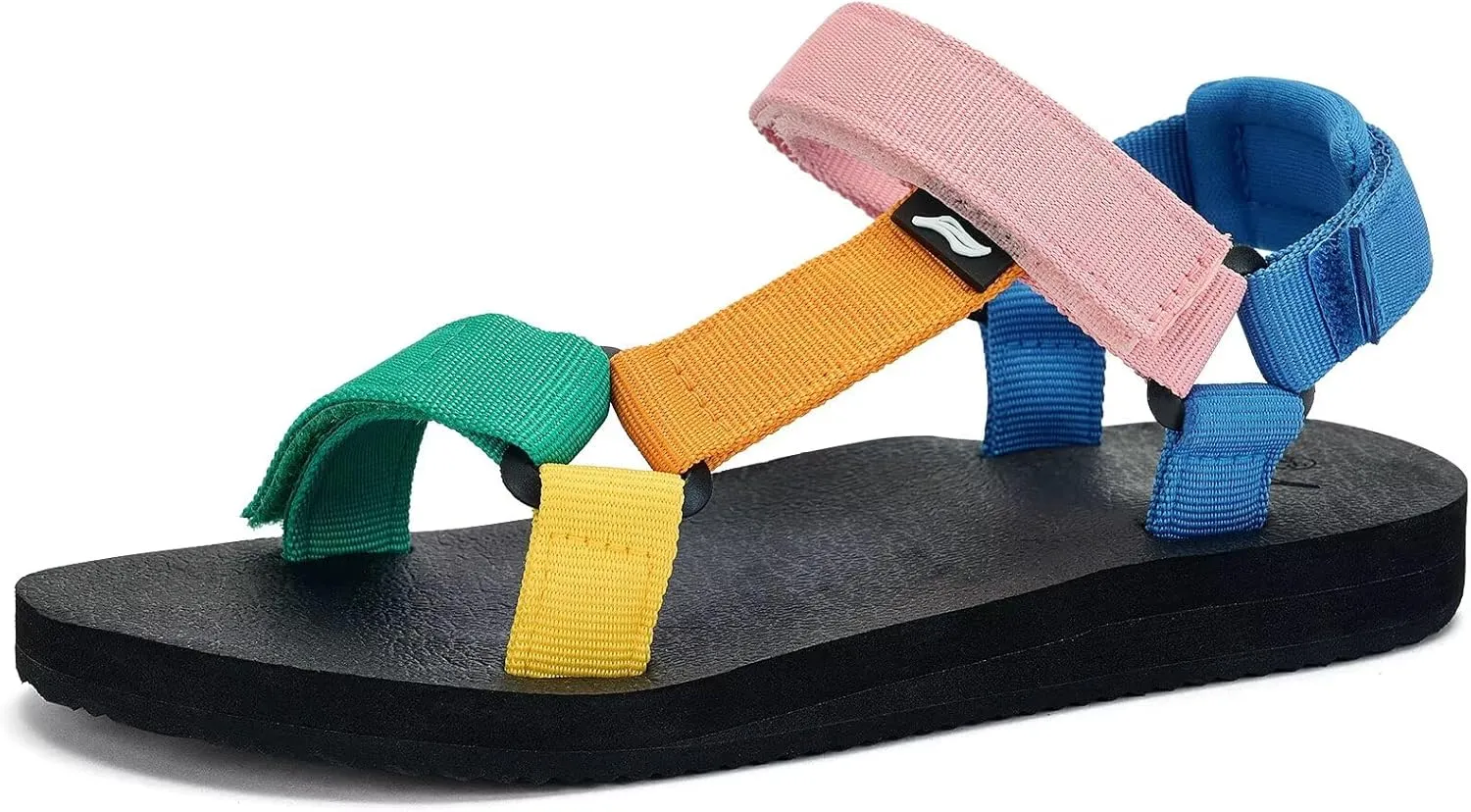 Kids Hiking Sandals Boys Girls Yoga Mat Insole Comfortable Walking Water Sandals With Arch Support for Beach Travel Athletic