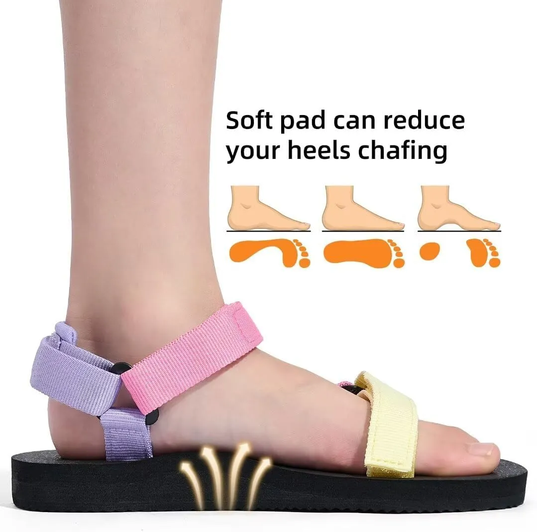 Kids Hiking Sandals Boys Girls Yoga Mat Insole Comfortable Walking Water Sandals With Arch Support for Beach Travel Athletic
