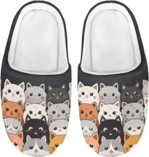 Kids House Slippers Comfort Fuzzy Slippers for Girls Boys Anti-slip Indoor Bedroom Slippers