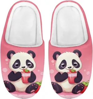 Kids House Slippers Comfort Fuzzy Slippers for Girls Boys Anti-slip Indoor Bedroom Slippers