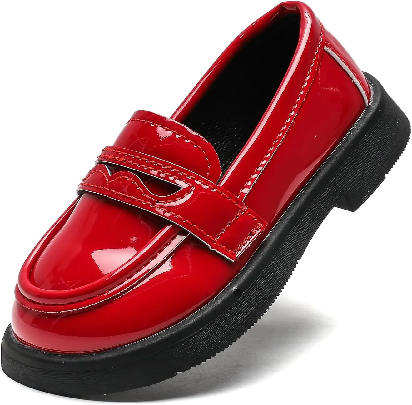 Kids Oxford Shoes Girl’s Boy’s Dress Shoes Lace-Up School Uniform Shoes Loafer Flats