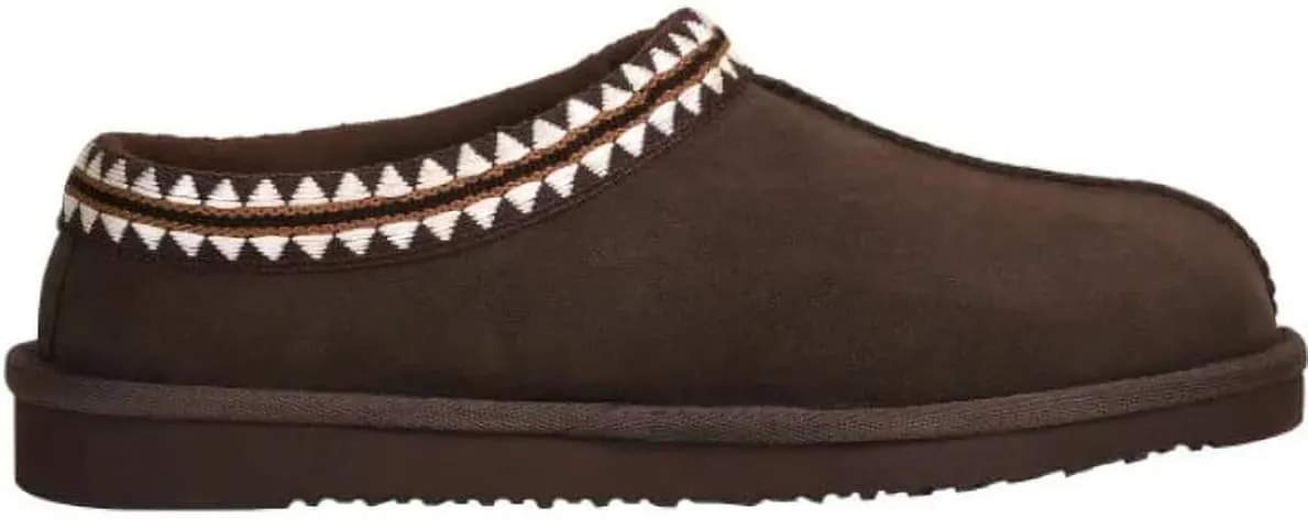Kirkland Signature Unisex Shearling Slipper Havane (Brown, US Footwear Size System, Adult, Men, Numeric, Medium, 6)