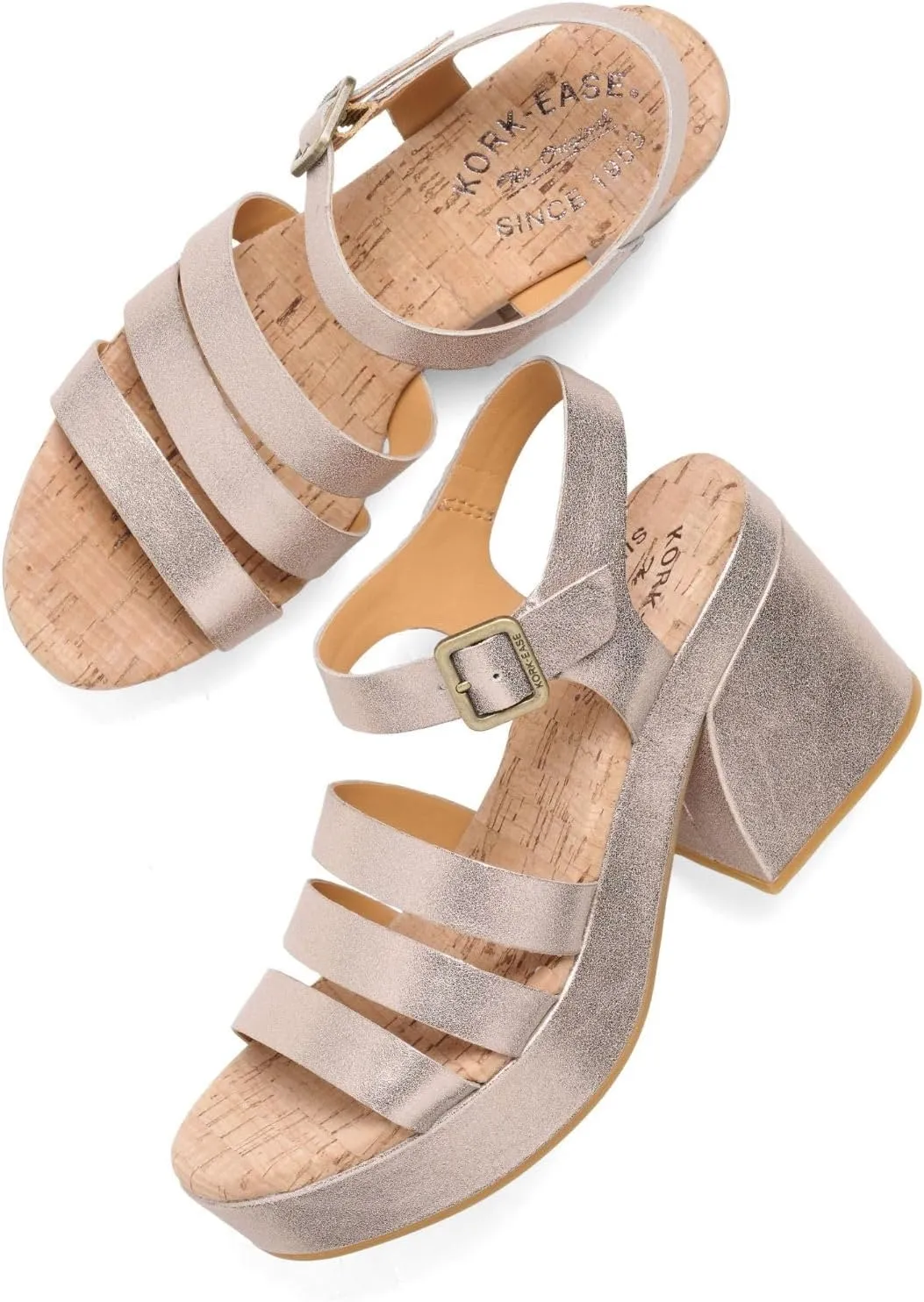 KORK-EASE Women's Pasha Heeled Sandal