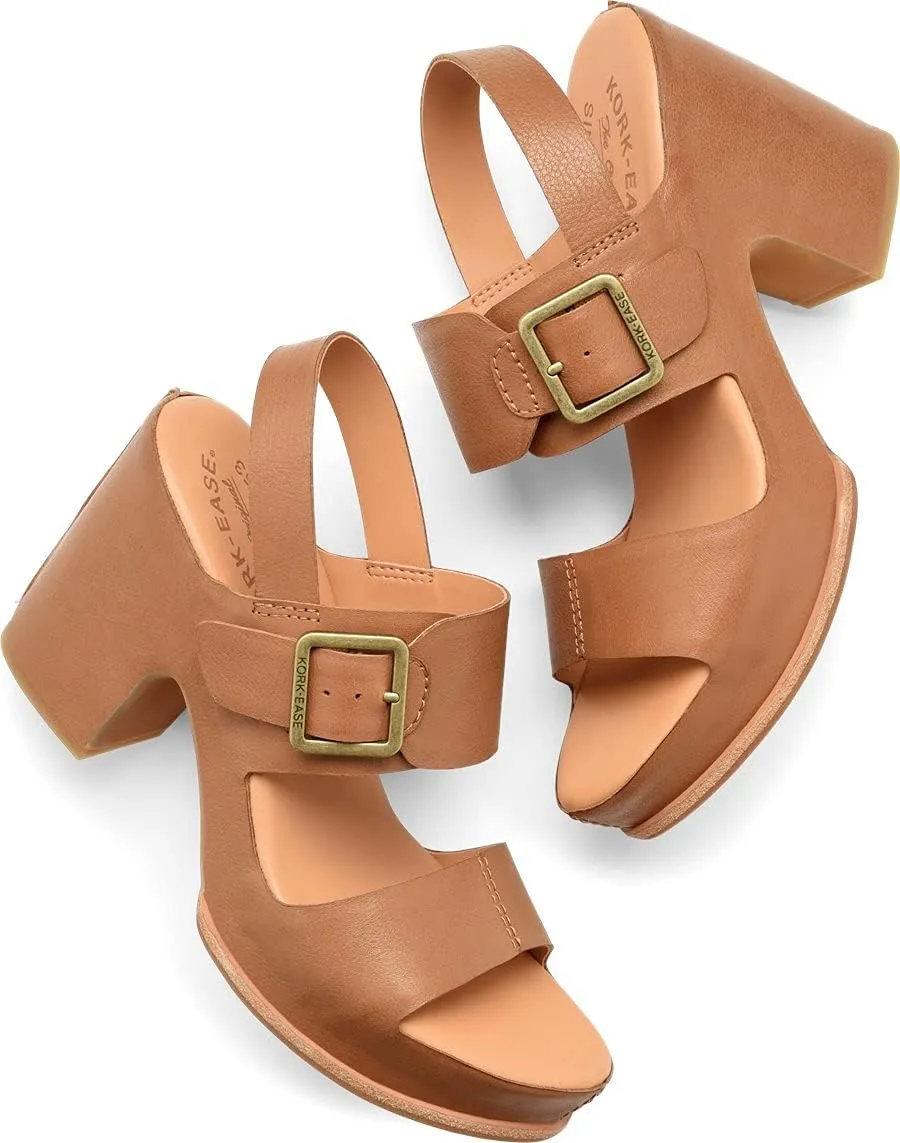 KORK-EASE Women's San Carlos Black Wedge Sandal