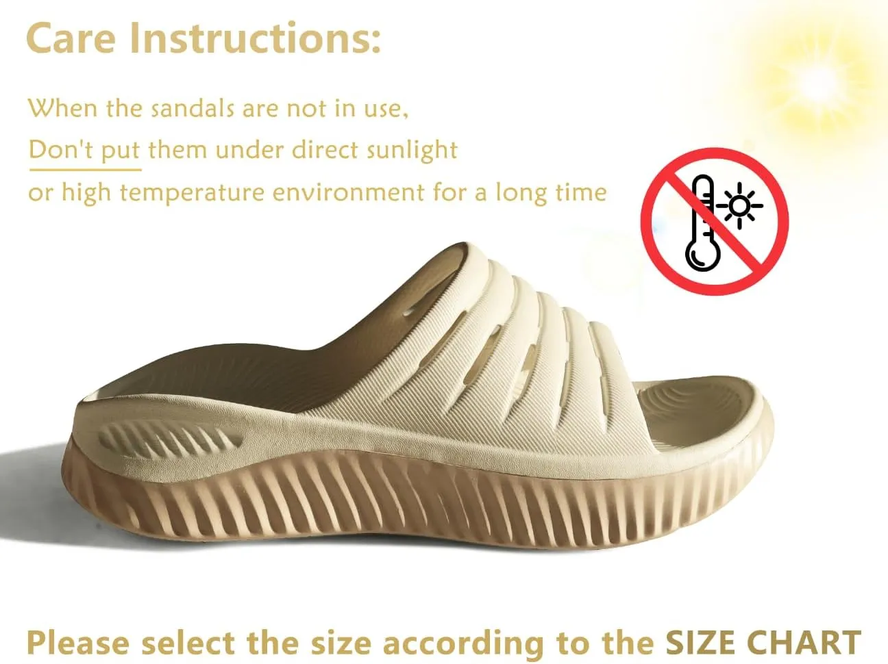 KuaiLu Womens Recovery Sandals With Comfortable Plantar Fasciitis Support,Ladies Orthotic Open Toe Sport Slides Thick Cushion Reduces Stress on Feet,Joints & Back Post-Exercise