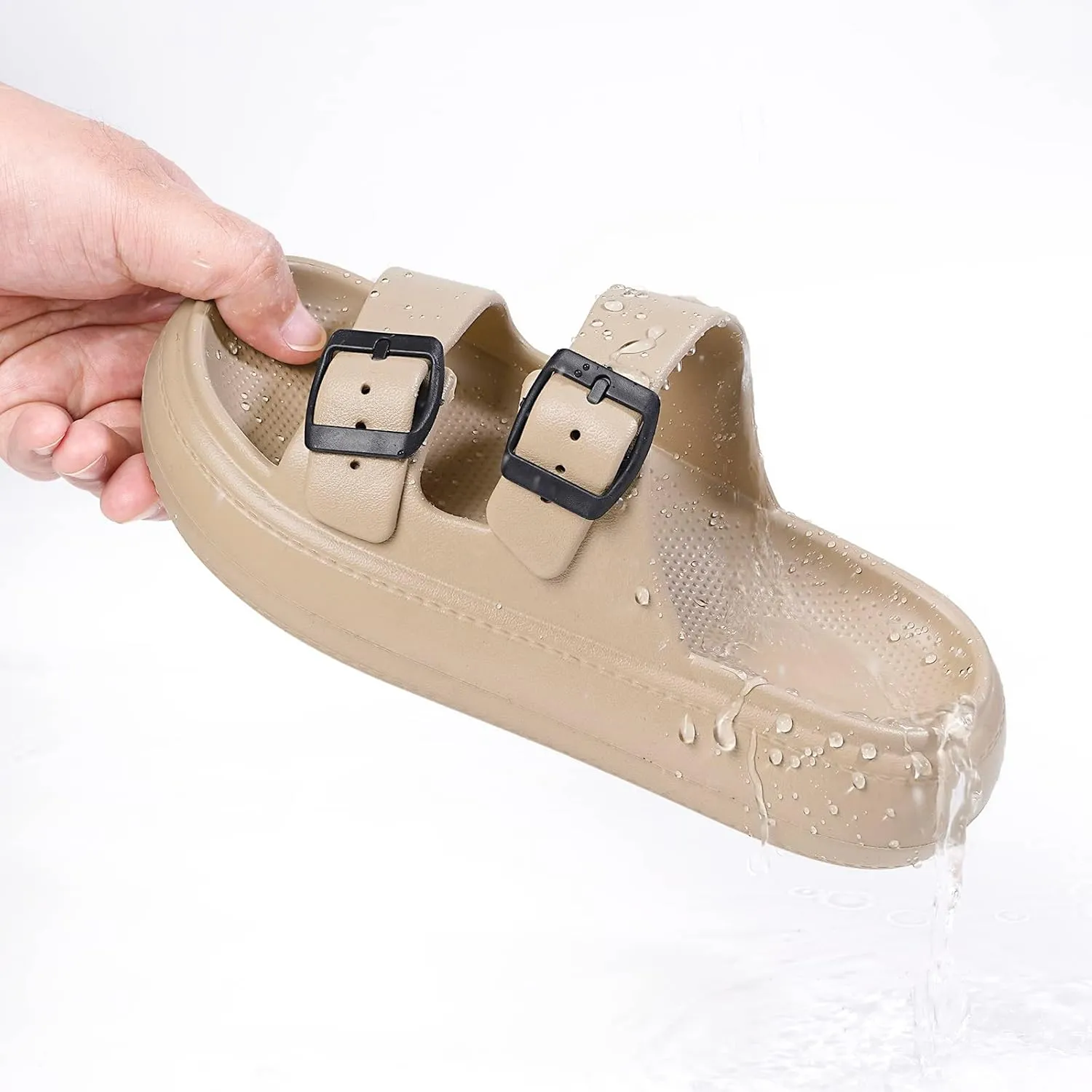 KVbabby Cloud Sandals for Kids Slippers Girls Boys Slides Shower Slippers Ultra Cushion Quick Drying Anti-Slip