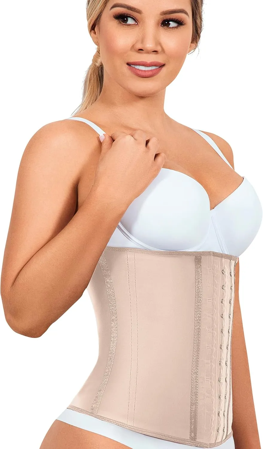 Lady Slim Fajas Colombianas Reductoras Y Moldeadoras para Mujer Underbust Waist Cincher Sport Girdle Hourglass Body Shaper