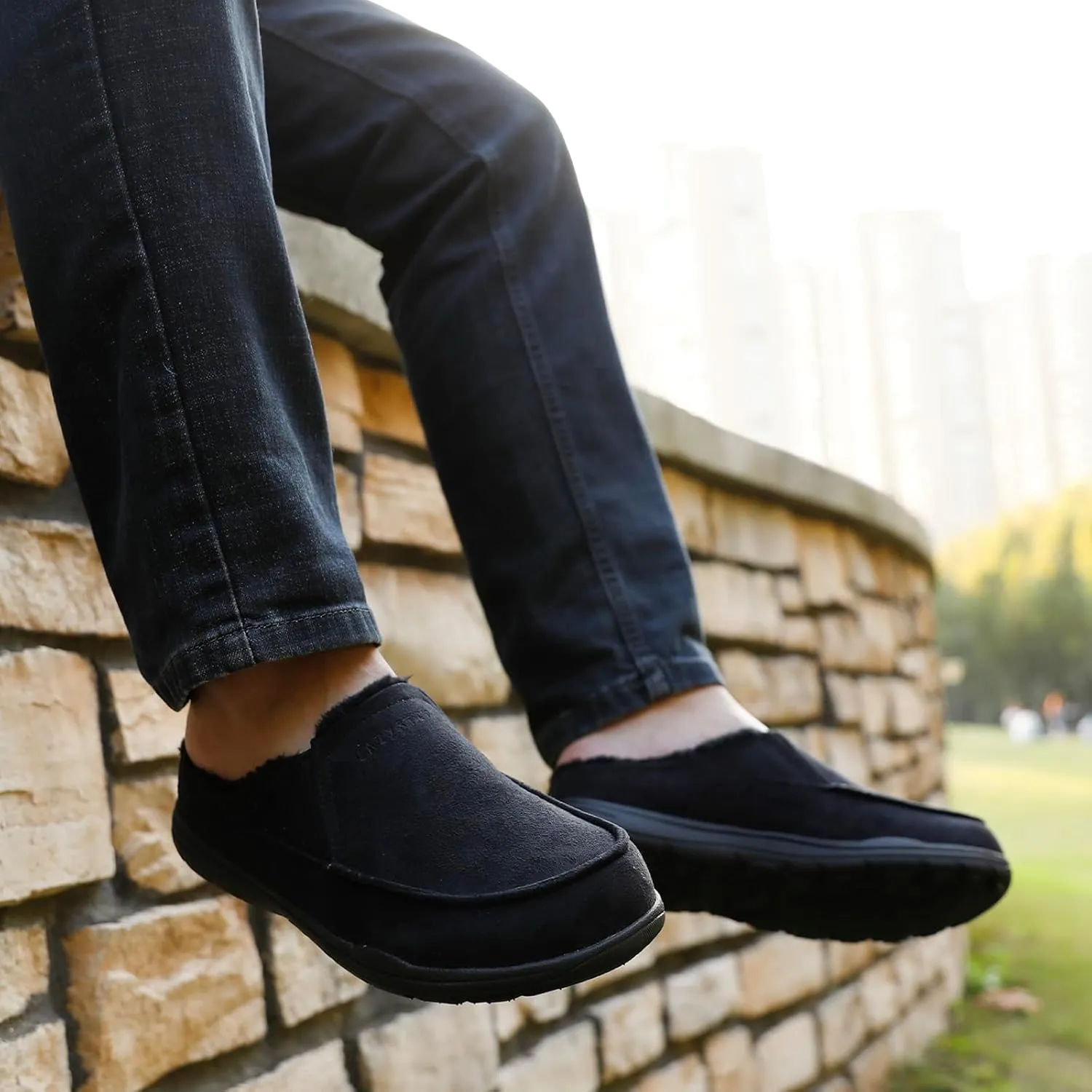 LazyStep Men's McCoy Cushioned Clog Slipper