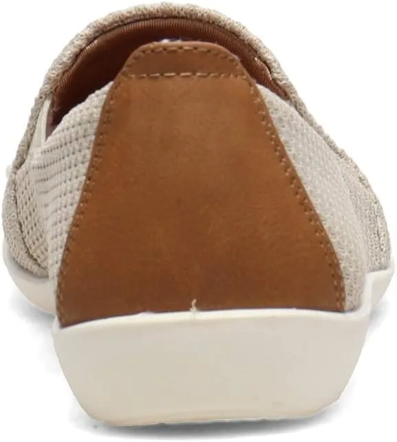 Life Stride Women's Next Level Slip-On Sneaker, Cream, 8