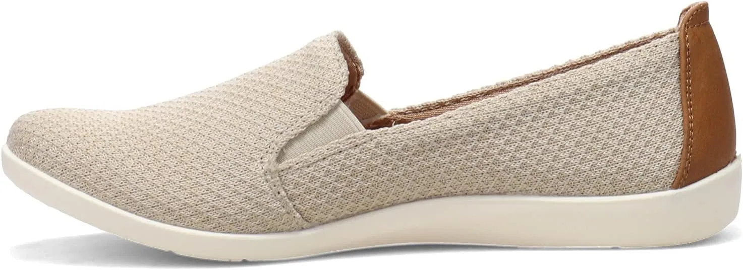 Life Stride Women's Next Level Slip-On Sneaker, Cream, 8