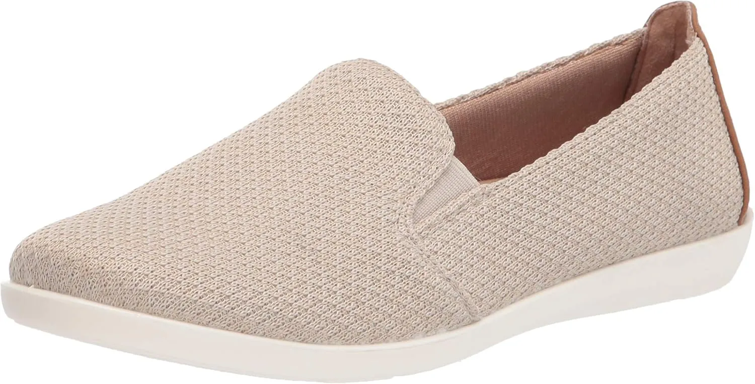 Life Stride Women's Next Level Slip-On Sneaker, Cream, 8