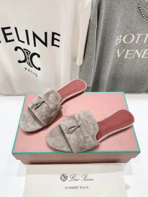 Light Grey Slipper Velvet