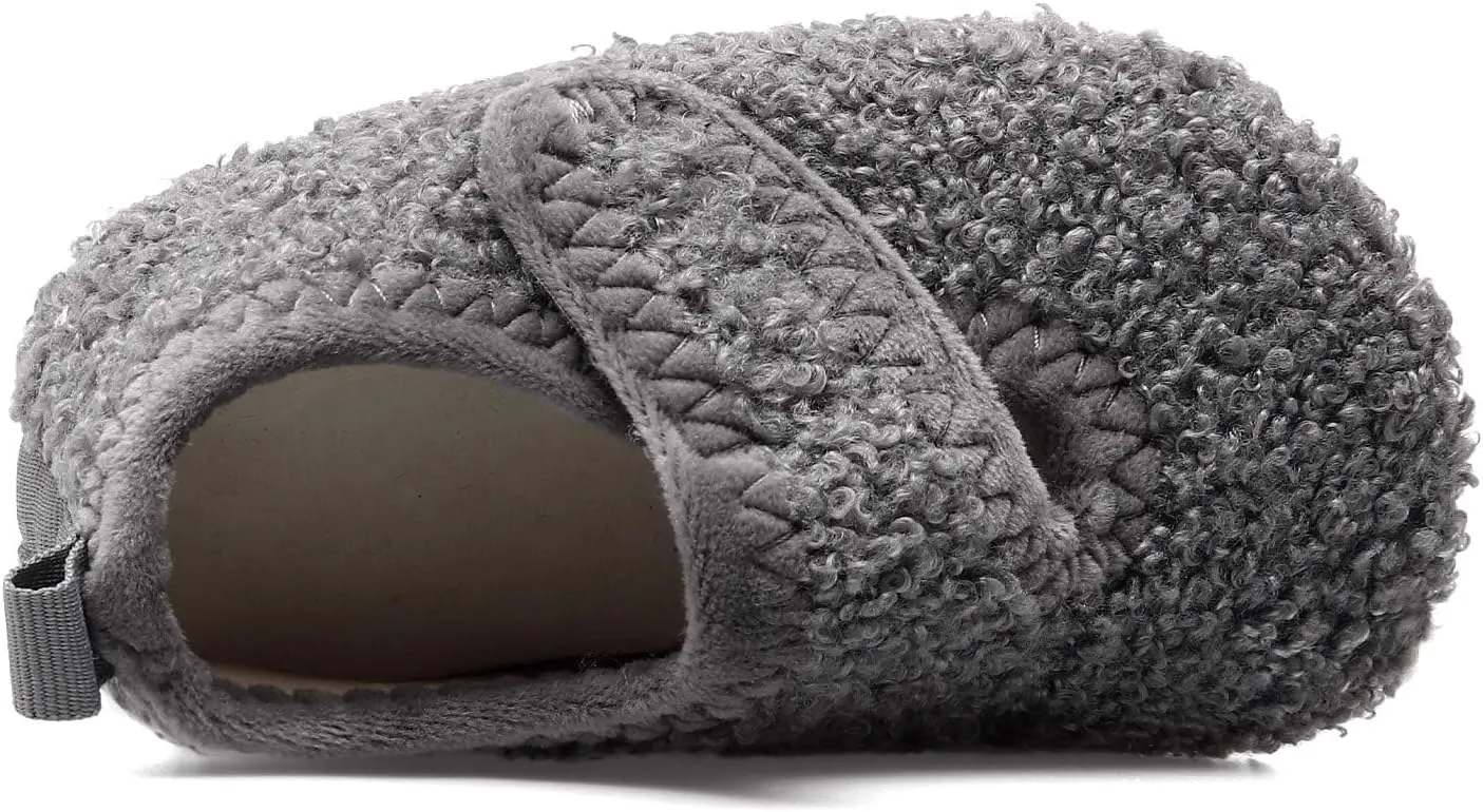 Lisdwde Kids Winter Indoor Household Shoes Toddler Boys Girls House Slippers Warm Socks for Baby