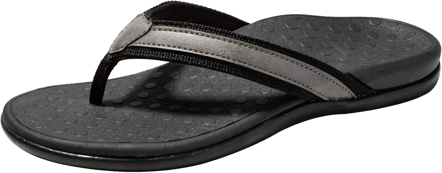 LLSOARSS Plantar Fasciitis Feet Sandal with Arch Support - Best Orthotic flip Flops for Flat Feet，Heel Pain- for Women