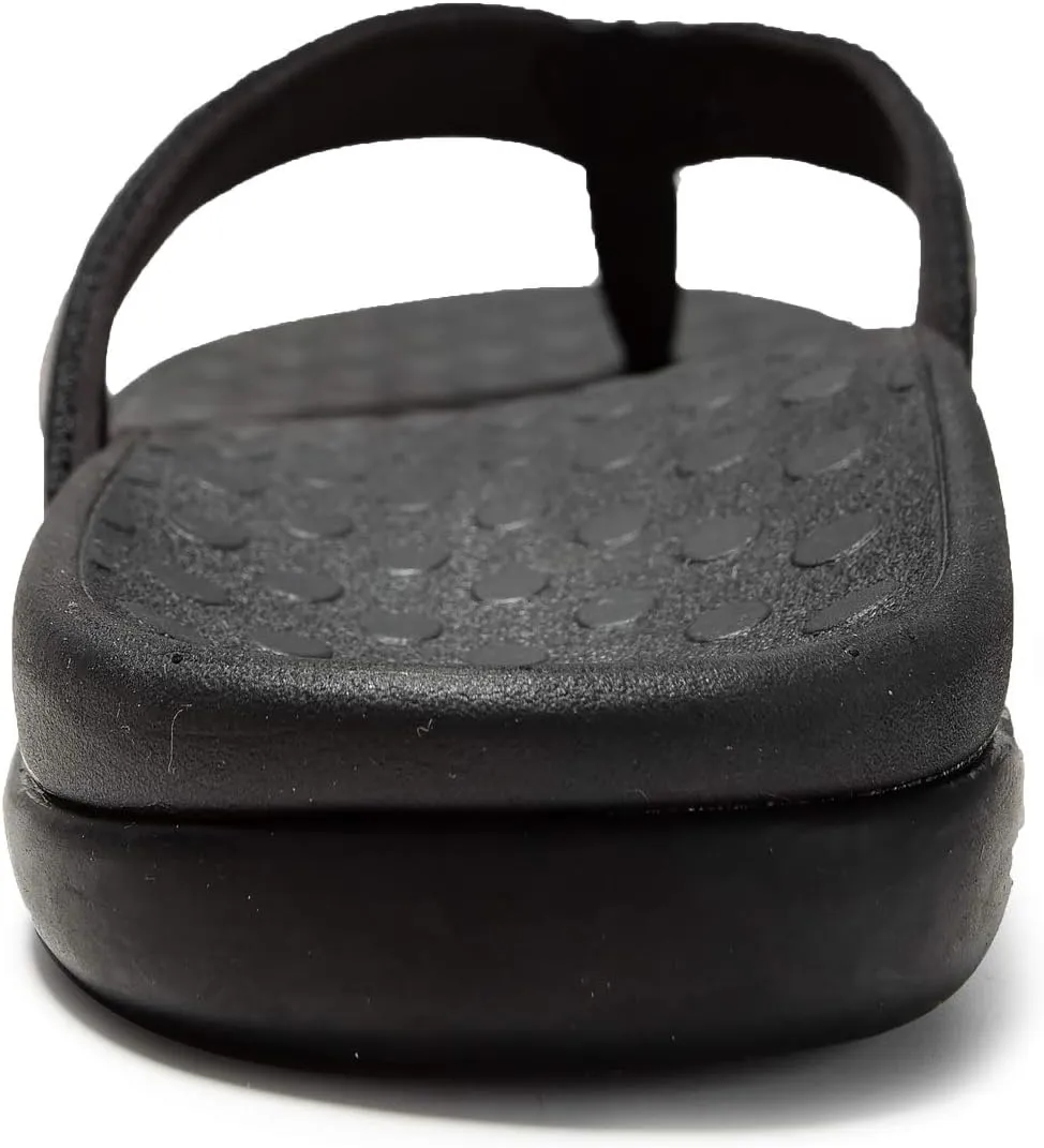 LLSOARSS Plantar Fasciitis Feet Sandal with Arch Support - Best Orthotic flip Flops for Flat Feet，Heel Pain- for Women