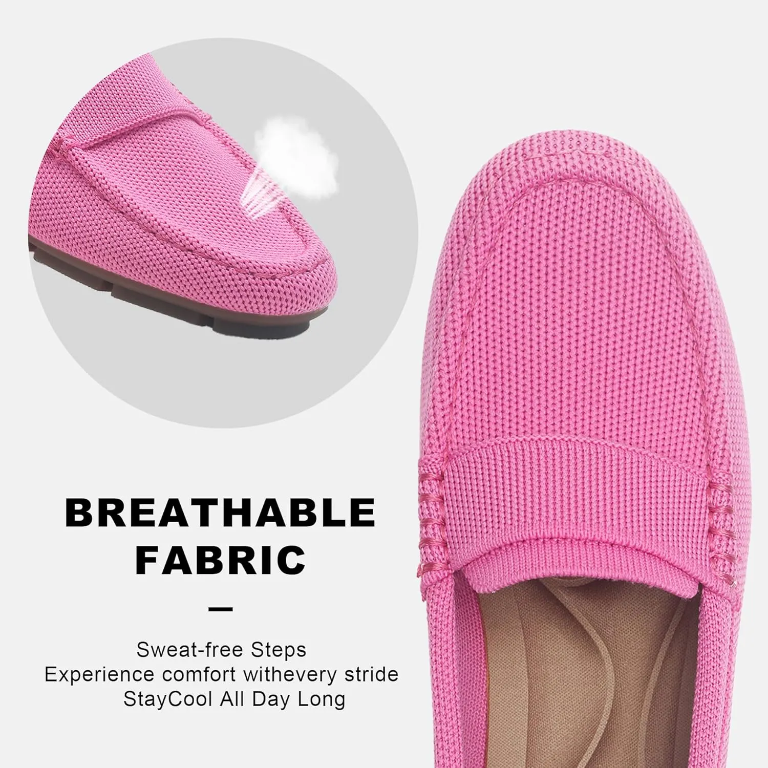 Loafer Shoes for Women Comfortable Casual Women's Loafer Shoes Flat Shoes
