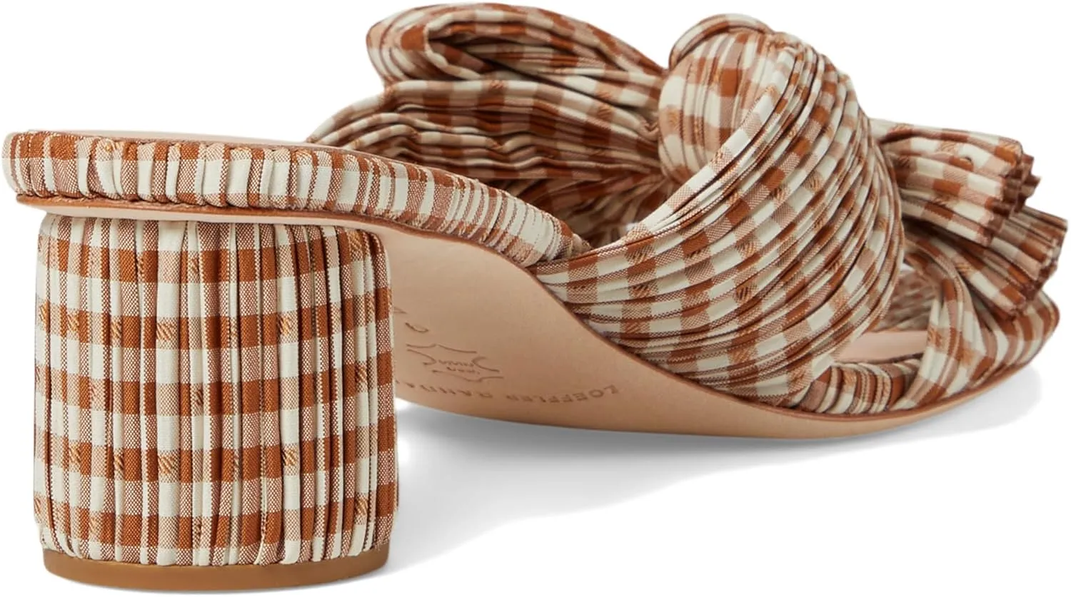 Loeffler Randall Women's Emilia Pleated Knot Mule