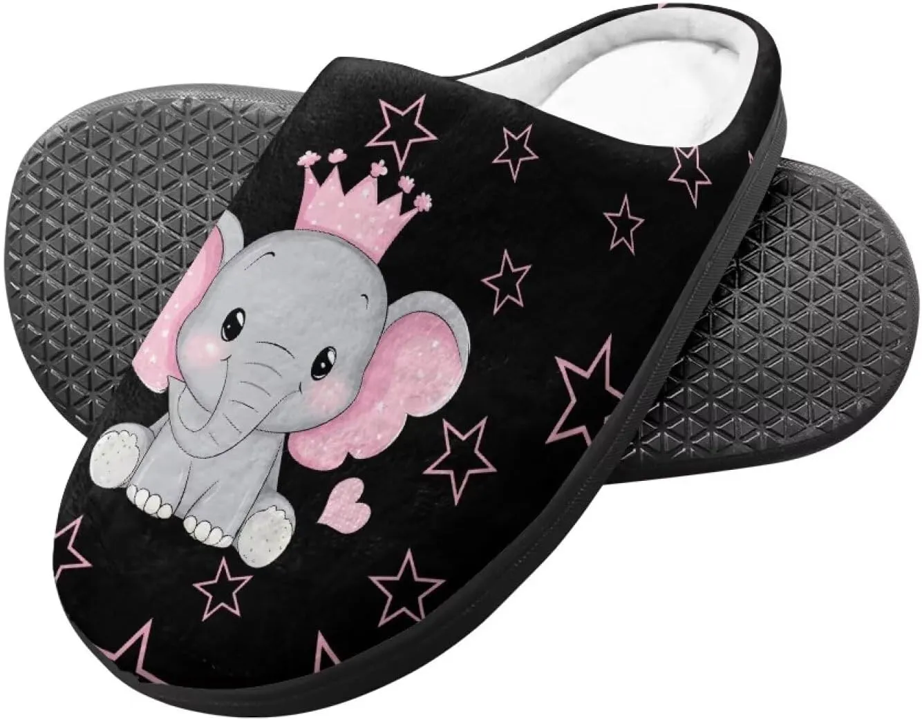 Lotusorchid Kids Slipper for Girls, Boys House Slipper Bedroom Slipper Warm Memory Foam Sleep Slipper Cozy Soft Winter Slipper