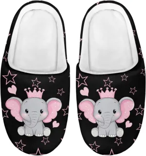 Lotusorchid Kids Slipper for Girls, Boys House Slipper Bedroom Slipper Warm Memory Foam Sleep Slipper Cozy Soft Winter Slipper