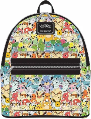 Loungefly Pokemon Ombre Womens Double Strap Shoulder Bag Purse
