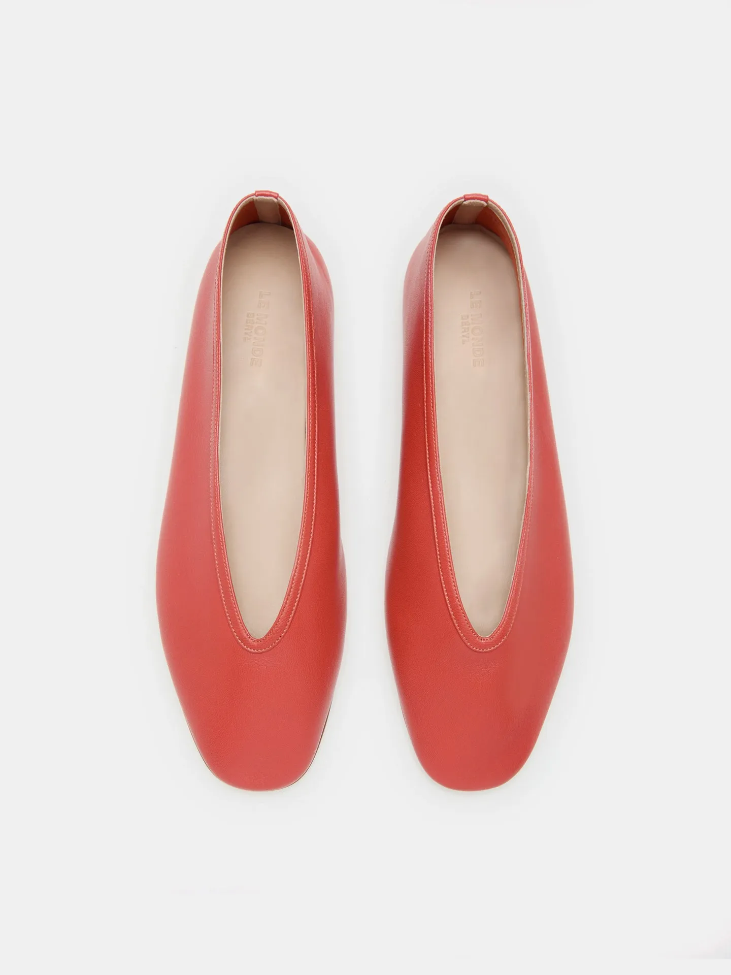 Luna Slipper / Blood Orange Leather