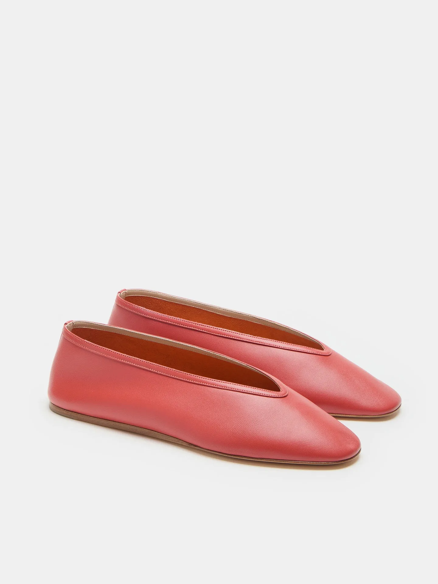 Luna Slipper / Blood Orange Leather