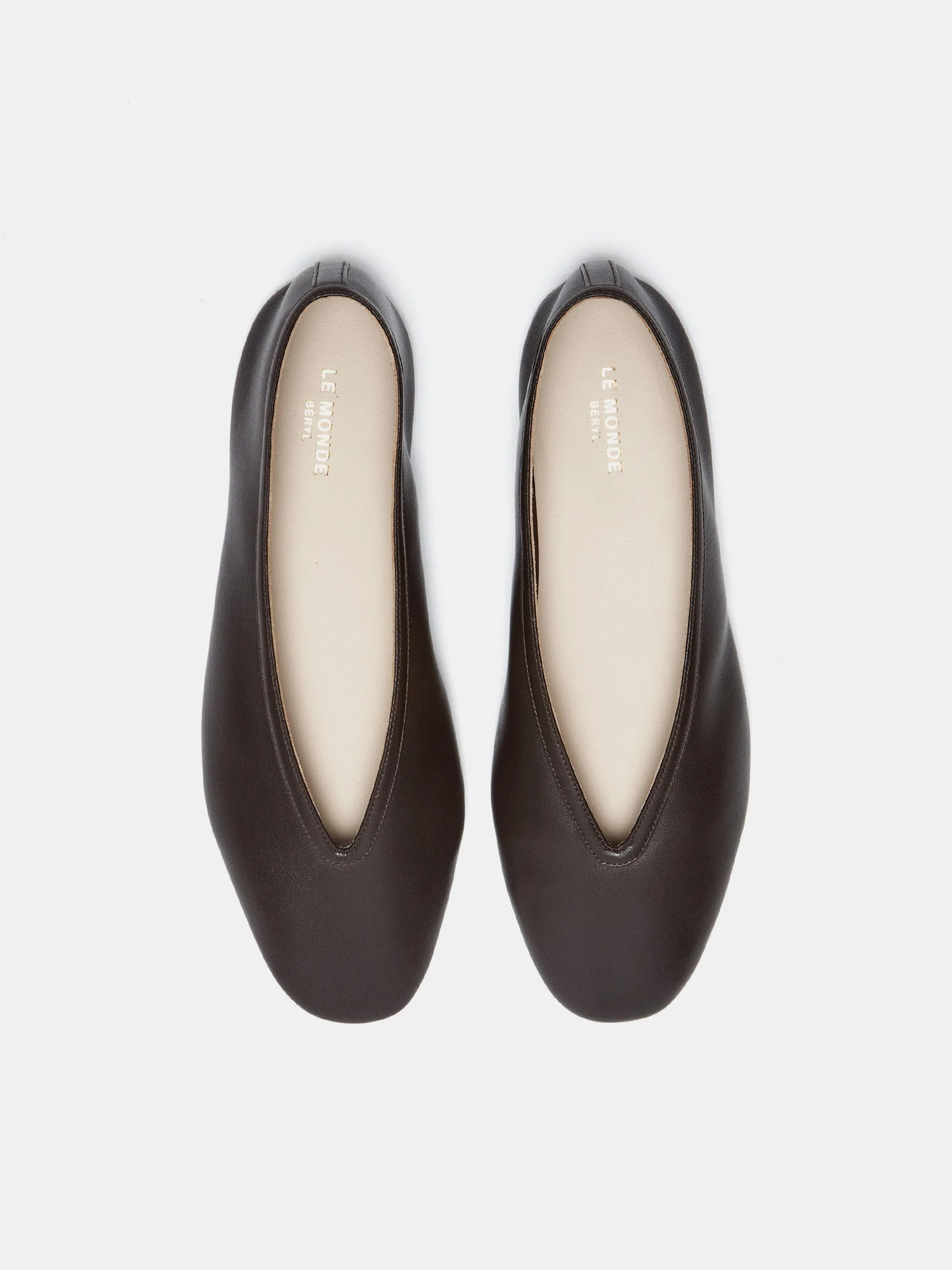 Luna Slipper / Chocolate Leather