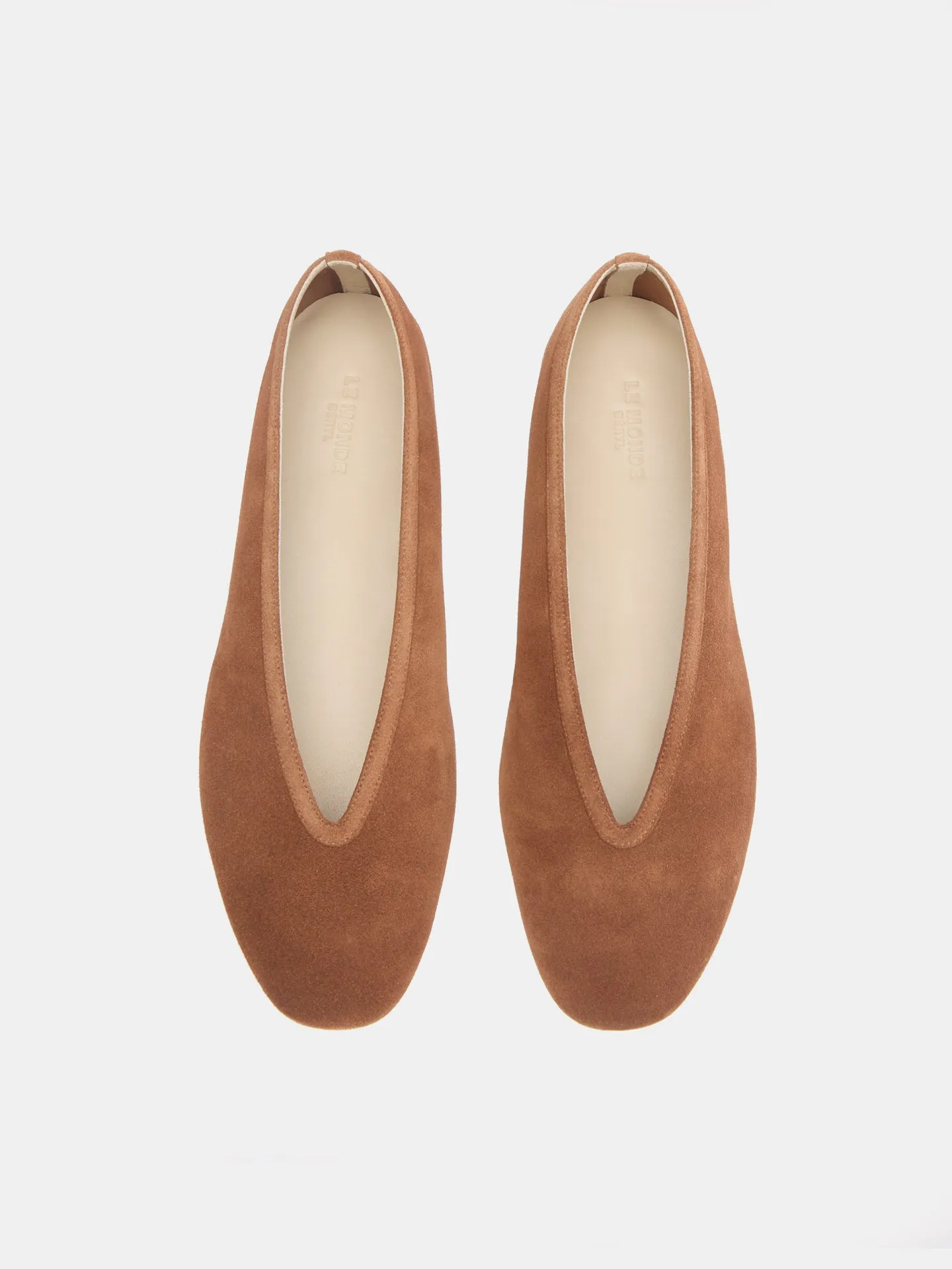 Luna Slipper / Cognac Suede