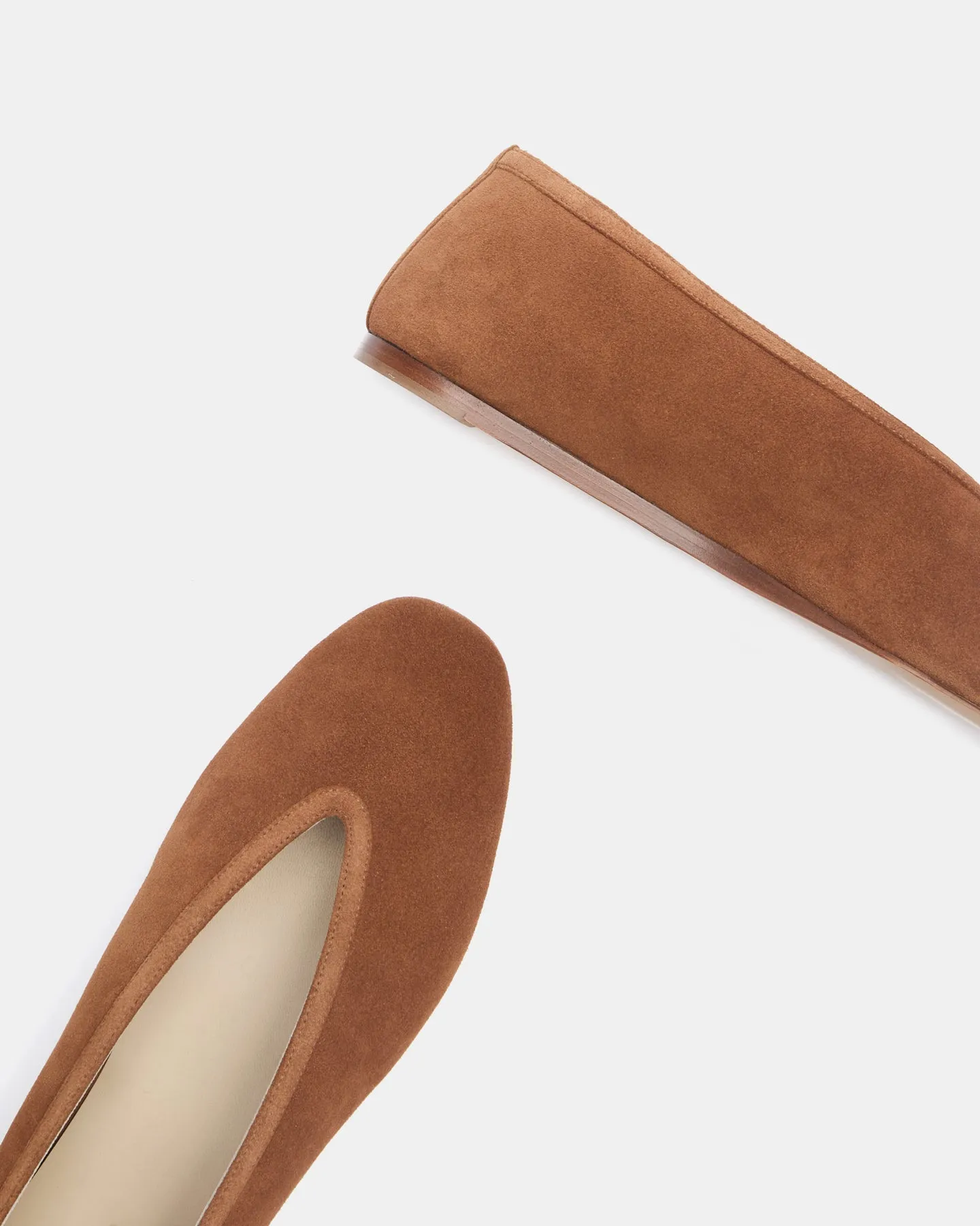 Luna Slipper / Cognac Suede
