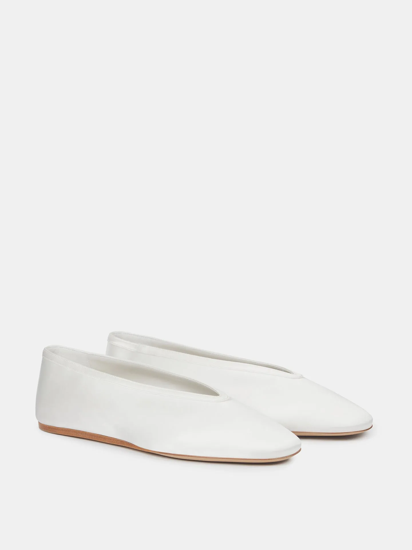 Luna Slipper / Ivory Satin