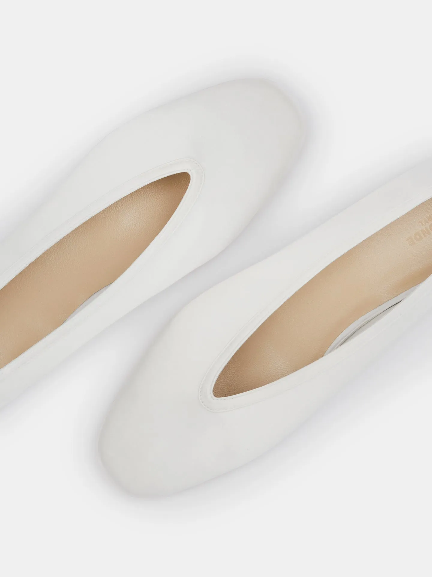 Luna Slipper / Ivory Satin