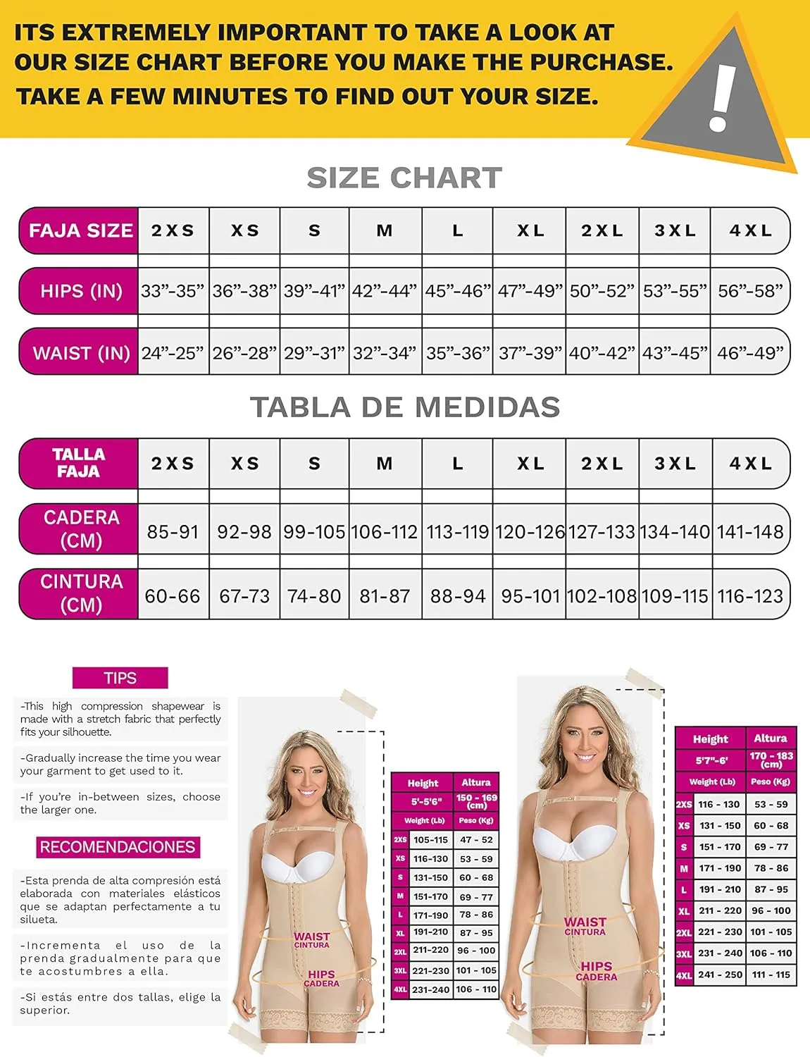 M&D 0555 Gym Compression Trainer Girdle Shirt for Women | Fajas Colombianas