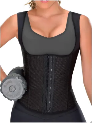 M&D 0555 Gym Compression Trainer Girdle Shirt for Women | Fajas Colombianas