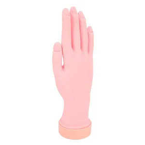 Mannequin Hand, Flexible Bendable Fake Mannequin Hands Nails Tips Art Trainer Hand for Manicure Practice, Nail Art, Displaying, Hand Painting
