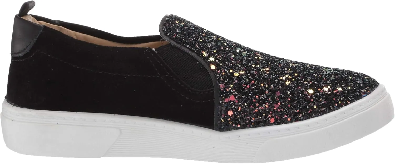 Marc Joseph New York Unisex-Child Kids Boys/Girls Leather Made in Brazil Luxury Suede Slip on Sneaker