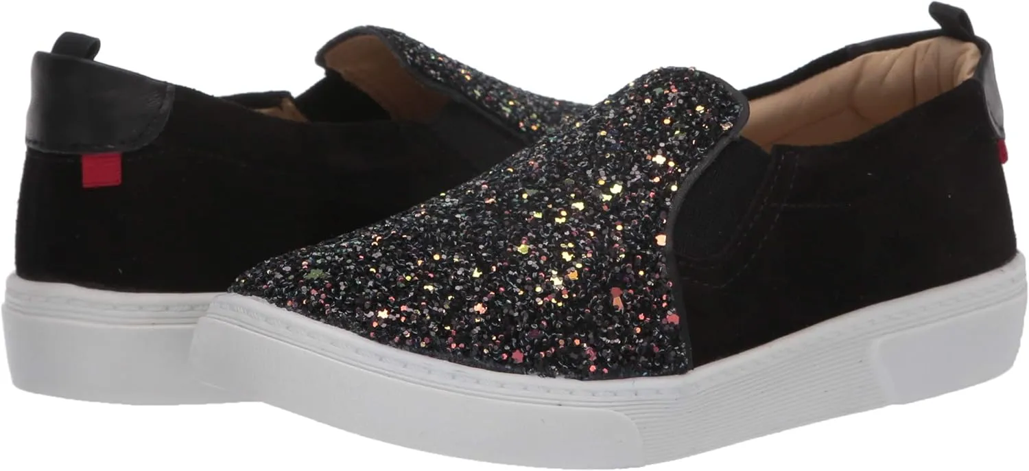 Marc Joseph New York Unisex-Child Kids Boys/Girls Leather Made in Brazil Luxury Suede Slip on Sneaker