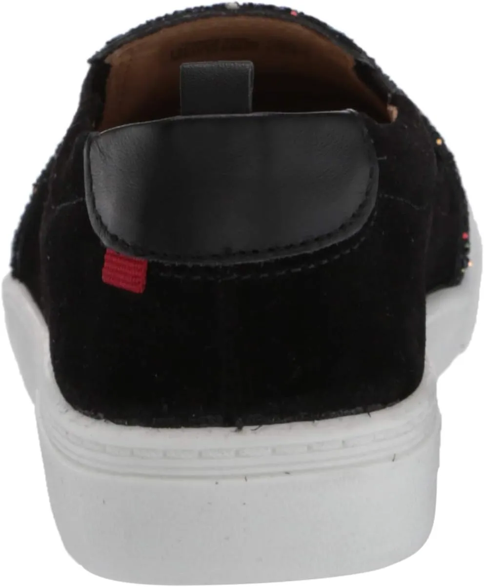 Marc Joseph New York Unisex-Child Kids Boys/Girls Leather Made in Brazil Luxury Suede Slip on Sneaker