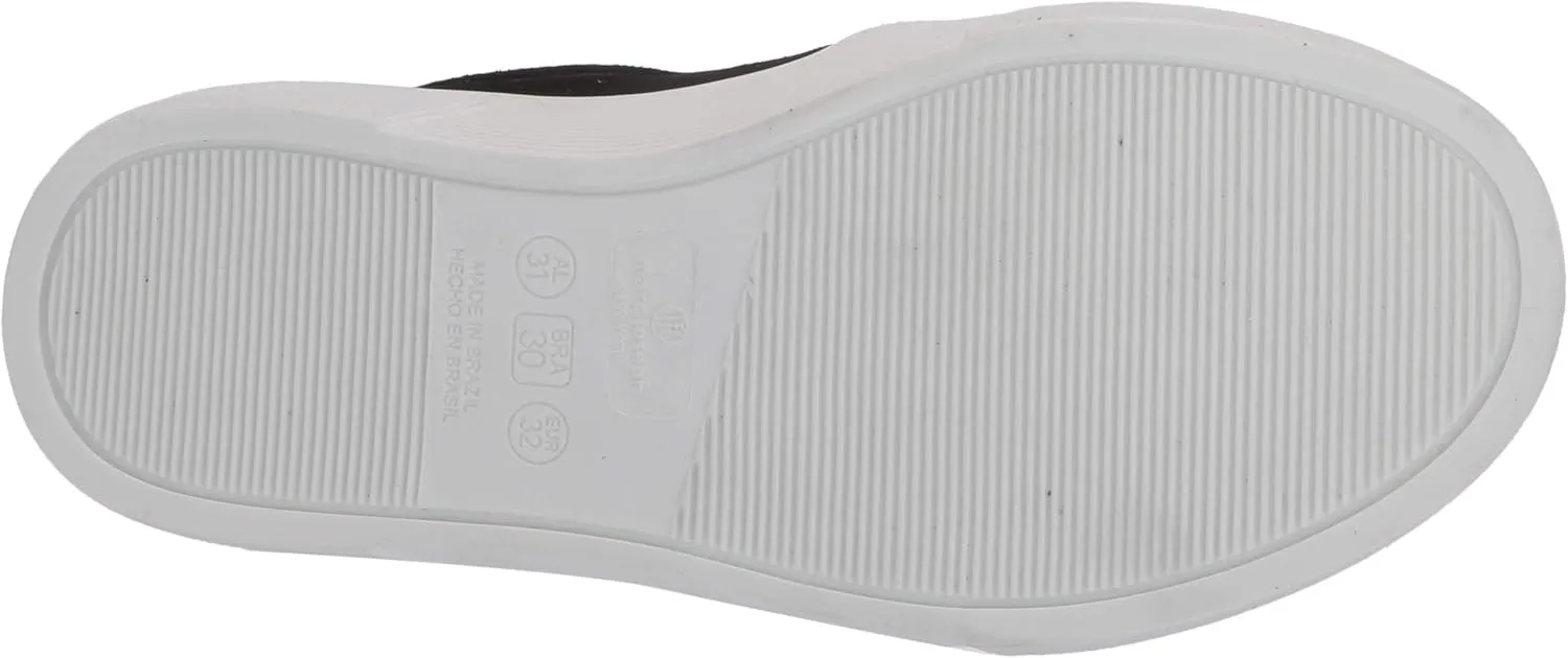 Marc Joseph New York Unisex-Child Kids Boys/Girls Leather Made in Brazil Luxury Suede Slip on Sneaker