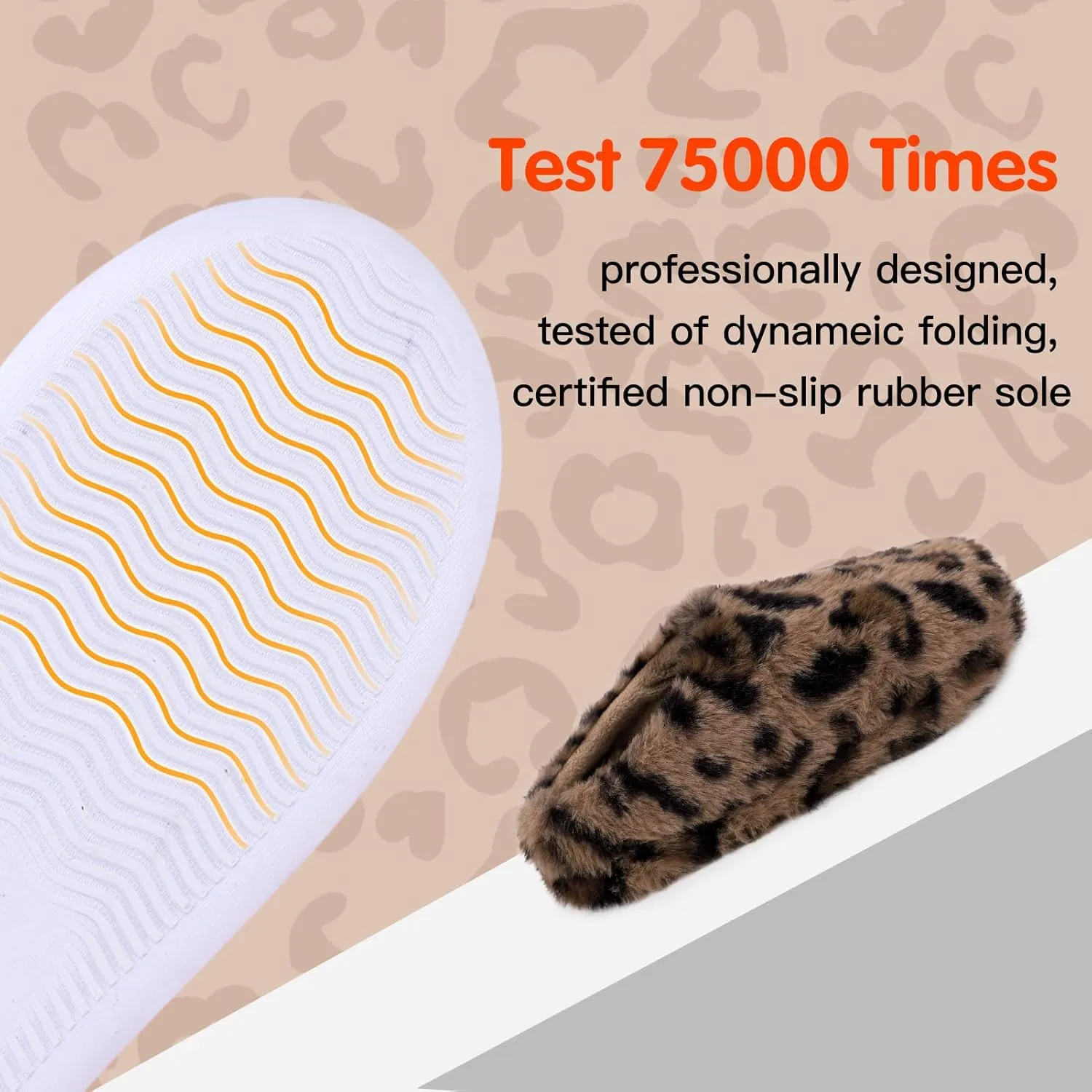 MEJORMEN Girls Fluffy House Slippers Cozy Plush Slip-on House Shoes Kids Warm Bedroom Slippers Memory Foam Slippers for Indoor Outdoor