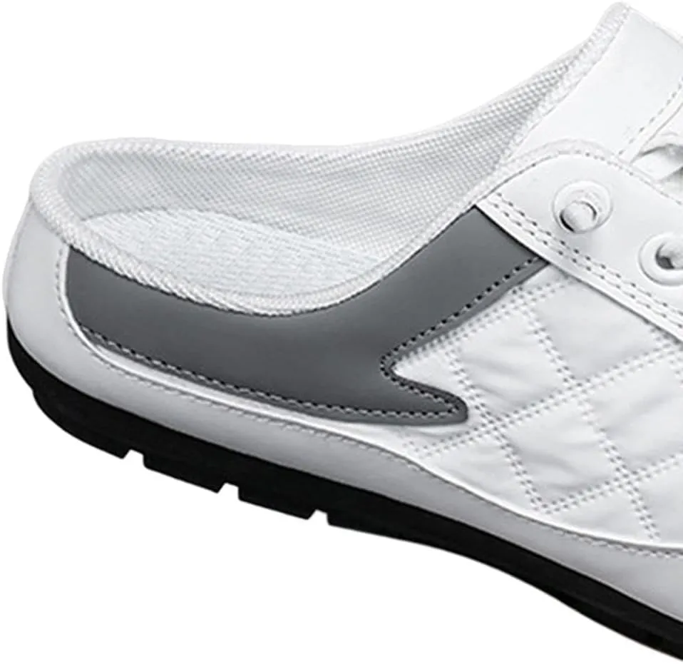 Men Slip on Mule Sneakers Casual Sports Shoes Loafers, Walking Shoes Backless Sneakers Men Clipper for Pants, Spring Summer, Trip,Hiker, Outdoor