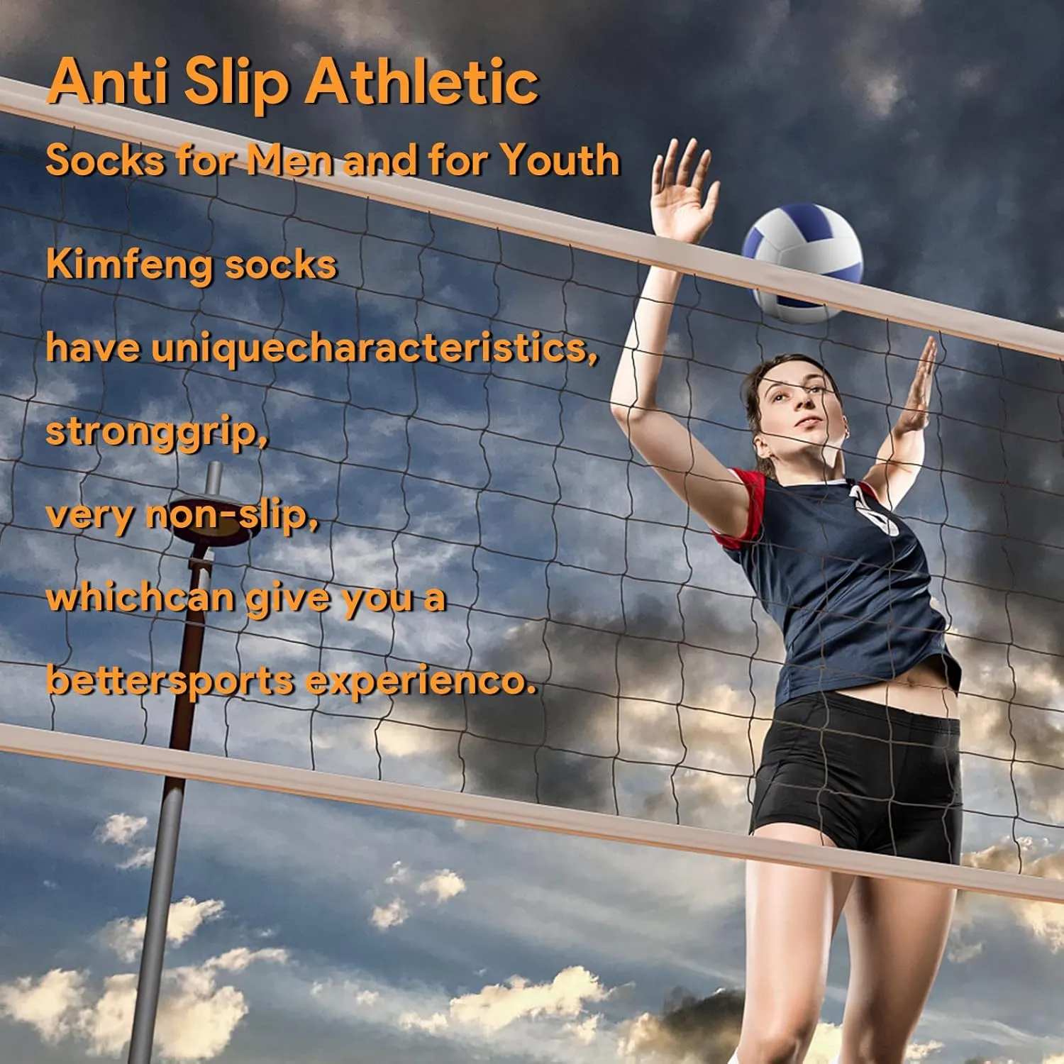 Men's Athletic Socks for Men Socks Soccer Socks for Men 9-12 Non Slip Sports Mens Socks 1/3/4Pairs