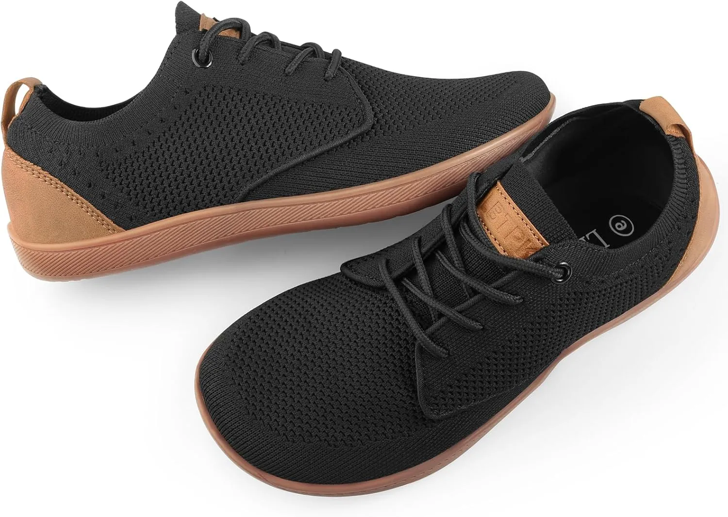 Men's Barefoot Shoes Minimalist Slip on Cross-Trainer Shoes Wide Toe Walking Shoes Zero Drop Sole Trail Running Sneakers Gym Workout Casual