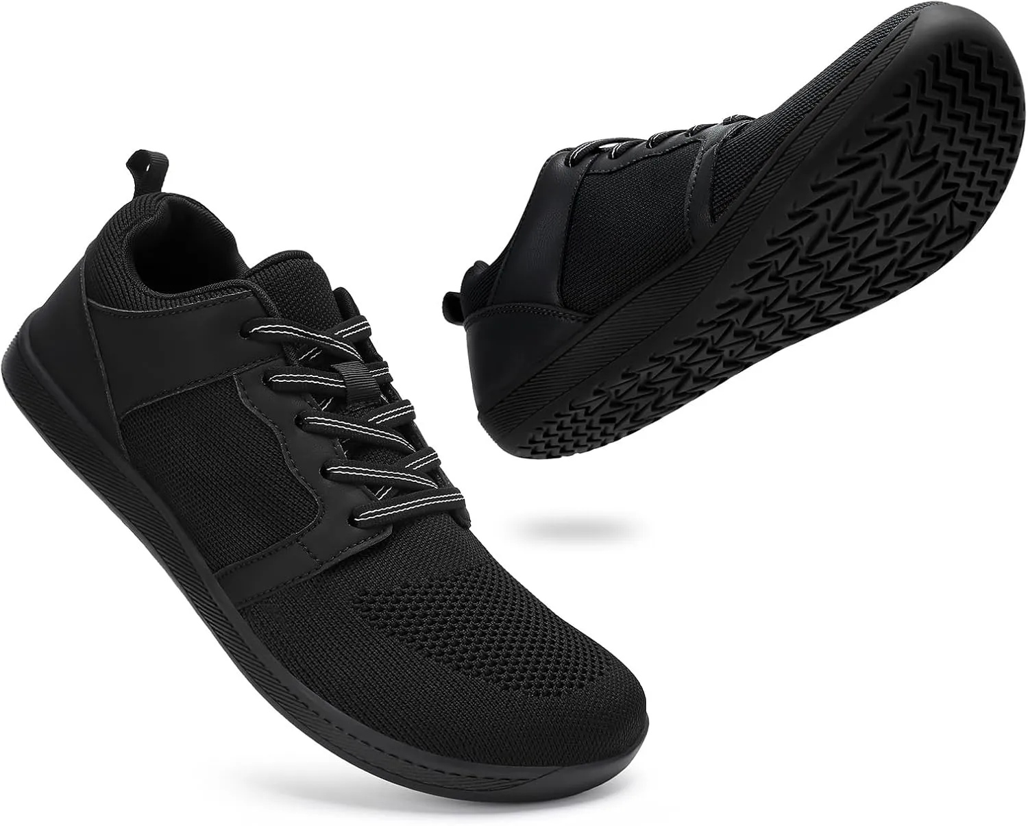 Men's Barefoot Shoes Wide Toe Walking Shoes Minimalist Cross-Trainer Shoes Zero Drop Sole Breathable Trail Running Sneakers