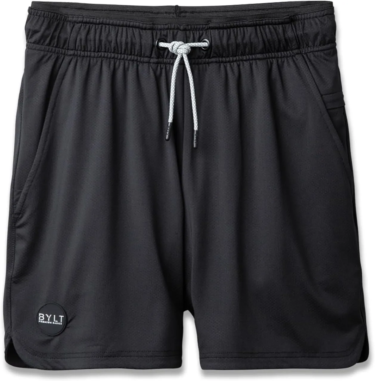 Men's Linered Trainer Short - Quick Dry Workout Shorts for Men, Drawstring Waistband - Lightweight Polyester & Spandex